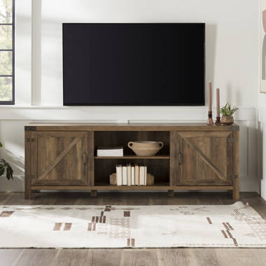 Charlton Home Dake 70 2 Door TV Stand for TVs up to 80 Reviews Wayfair